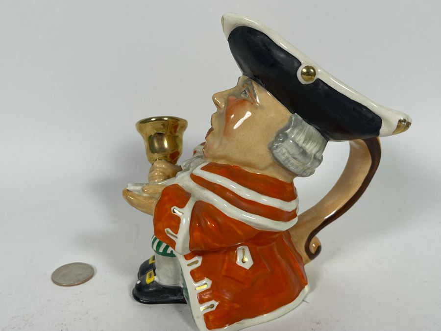 Wedgwood & Co England Town Crier Toby Mug Jug 6H [Photo 7]