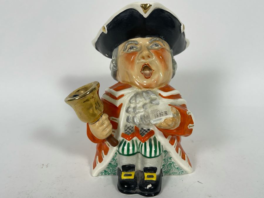 Wedgwood & Co England Town Crier Toby Mug Jug 6H [Photo 2]