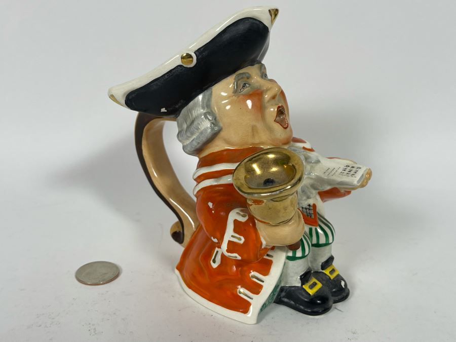 Wedgwood & Co England Town Crier Toby Mug Jug 6H [Photo 5]