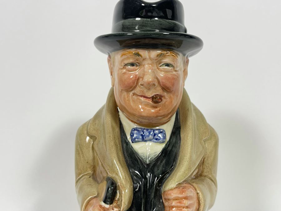 Vintage Royal Doulton Winston Churchill Toby Mug Jug 9H