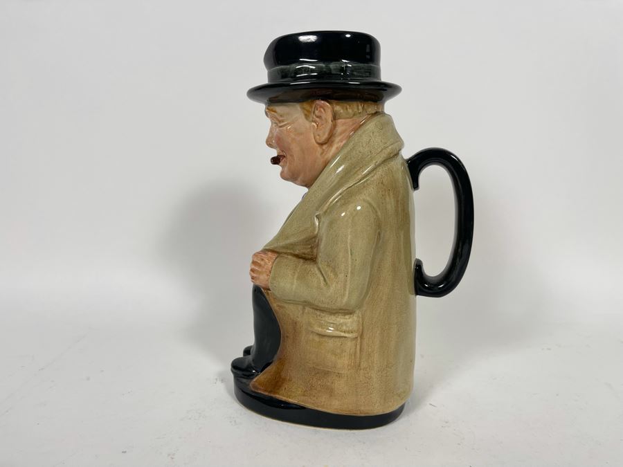 Vintage Royal Doulton Winston Churchill Toby Mug Jug 9H [Photo 9]