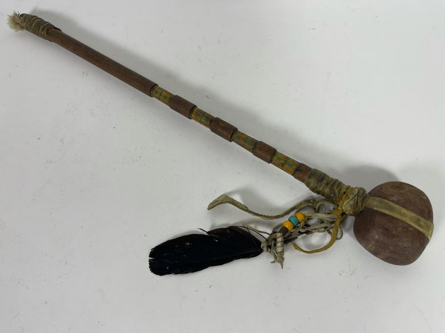 Native American Stone War Club 19.5L