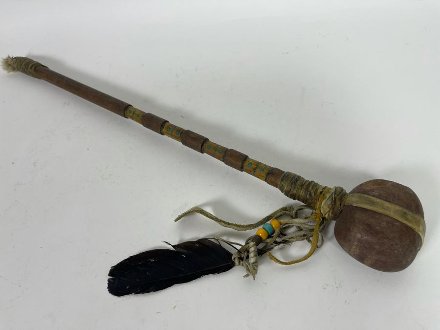 Native American Stone War Club 19.5L