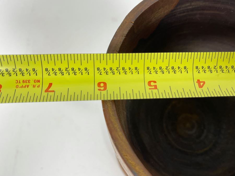 Vintage Wooden Pharmacist Mortar And Pestle 6W X 7.5H [Photo 11]