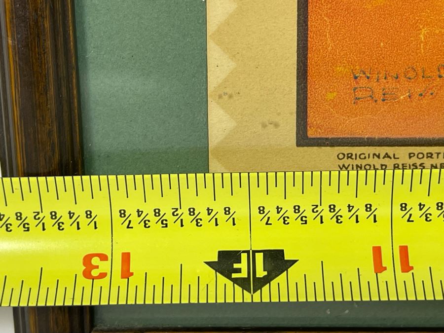 Winold Reiss Brown & Bigelow Poster Titled “The Drummers - Glacier National Park” Great Northern Ry. 12 X 20.5 [Photo 8]