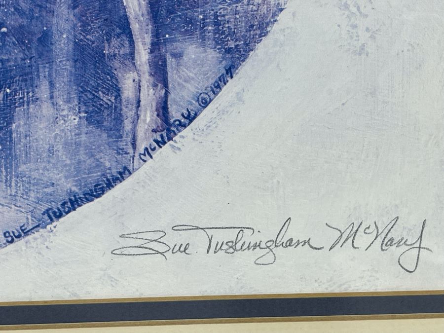 Hand-Signed Limited Edition Print Titled “Hotel Del Coronado - Boat House” By Sue Tushingham McNary 1977 15.5 X 20 [Photo 6]