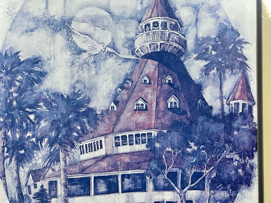 Hand-Signed Limited Edition Print Titled “Hotel Del Coronado - Boat House” By Sue Tushingham McNary 1977 15.5 X 20 [Photo 4]