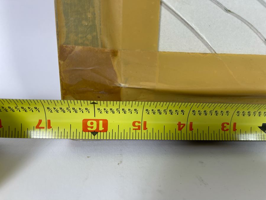 Framed Civil War Union Letter Written By C. E. Putnam Civil War Union Soldier To Sister During The Civil War Battle Oct 11, 1861 Bladensburg Battlefield Framed But Glass Is Cracked On Back Of Frame 16.5 X 20 [Photo 34]