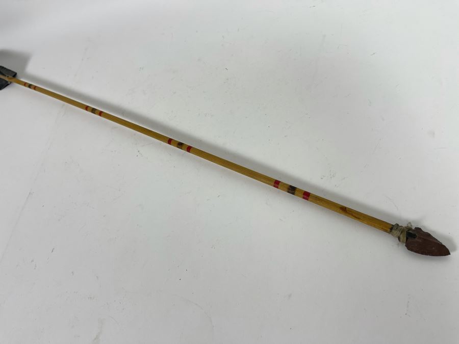 Native American Arrow With Arrowhead 33L [Photo 5]