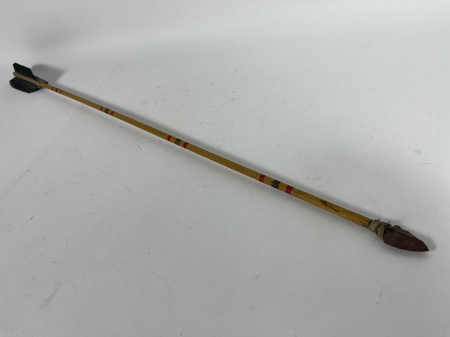 Native American Arrow With Arrowhead 33L [Photo 2]