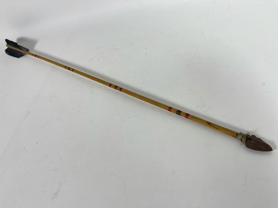 Native American Arrow With Arrowhead 33L [Photo 4]