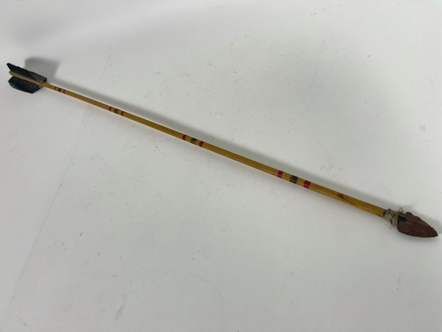 Native American Arrow With Arrowhead 33L [Photo 6]