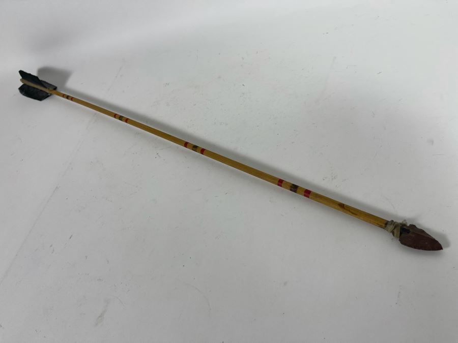 Native American Arrow With Arrowhead 33L [Photo 3]