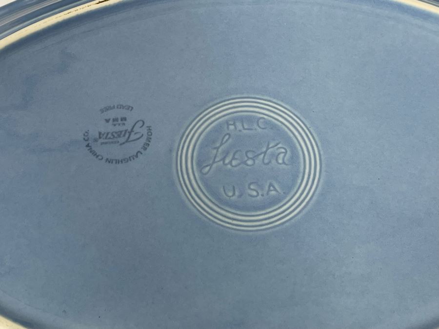 Fiesta Teapot, Sugar And Creamer, Platter And Pair Of Bowls [Photo 12]