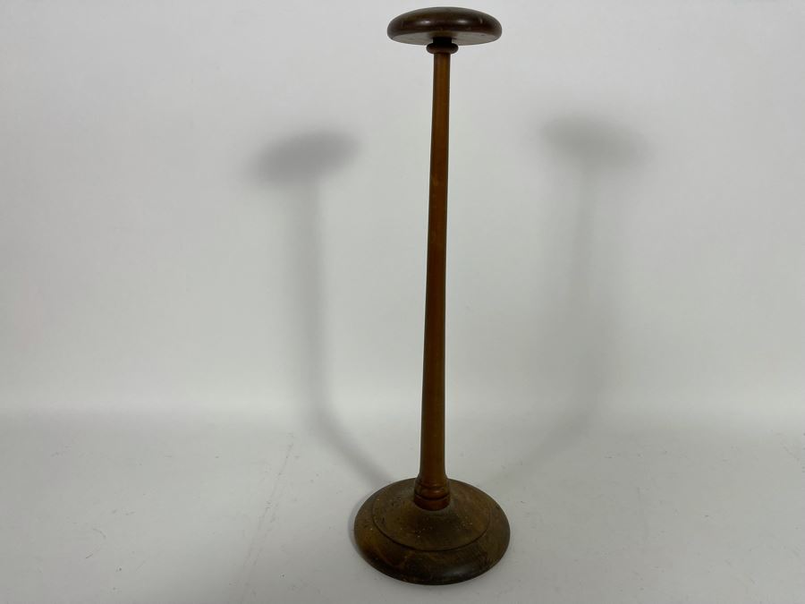 Antique British Fire Brigade Brass Fireman’s Helmut - Straps Need Repair - Comes With Stand 11W X 12H [Photo 20]