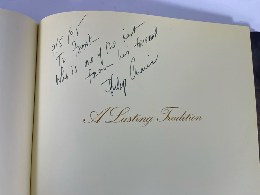 Signed First Limited Edition Book A Lasting Tradition - The Studio Portraiture Of Phillip Stewart Charis [Photo 2]