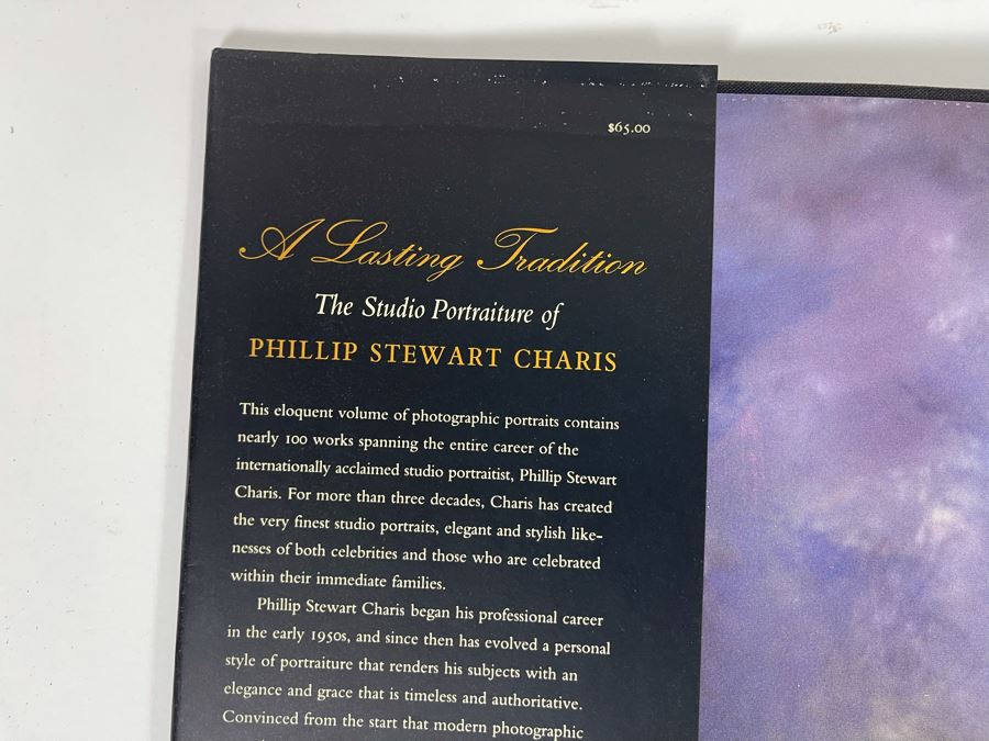 Signed First Limited Edition Book A Lasting Tradition - The Studio Portraiture Of Phillip Stewart Charis [Photo 5]