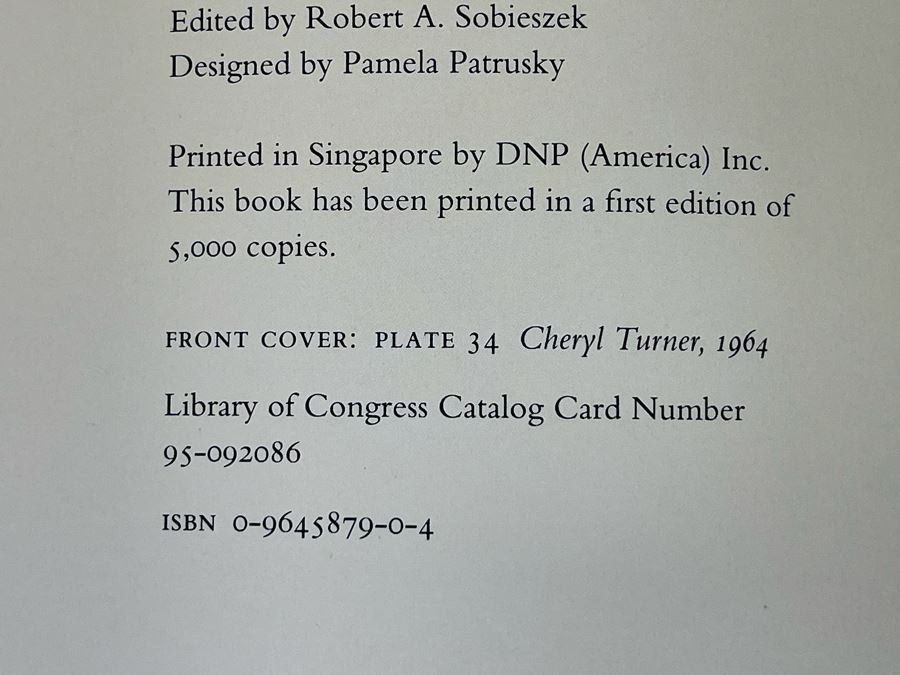 Signed First Limited Edition Book A Lasting Tradition - The Studio Portraiture Of Phillip Stewart Charis [Photo 9]