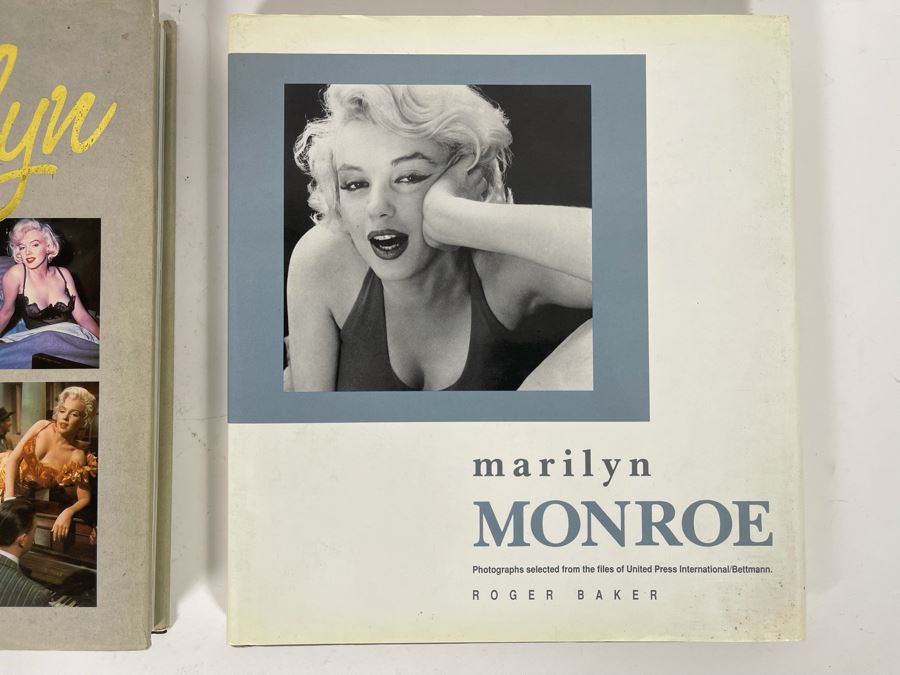 Pair Of Marilyn Monroe Coffee Table Books [Photo 3]