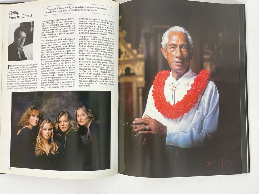 Signed First Edition Book Cameracraftsmen Of America 1985 Signed By Phillip Stewart Charis [Photo 3]