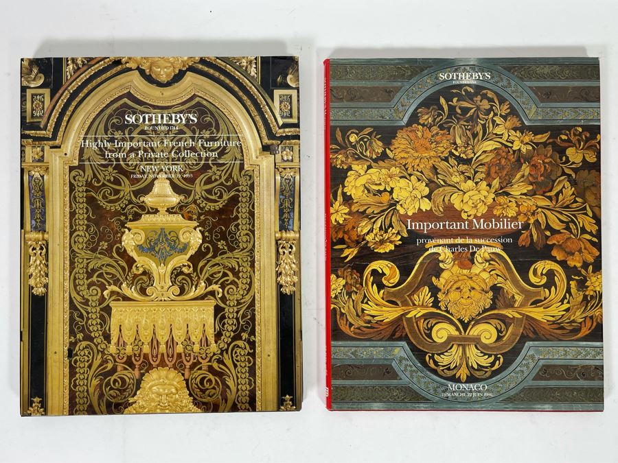 Pair Of Sotheby’s Hardcover Auction Catalogs