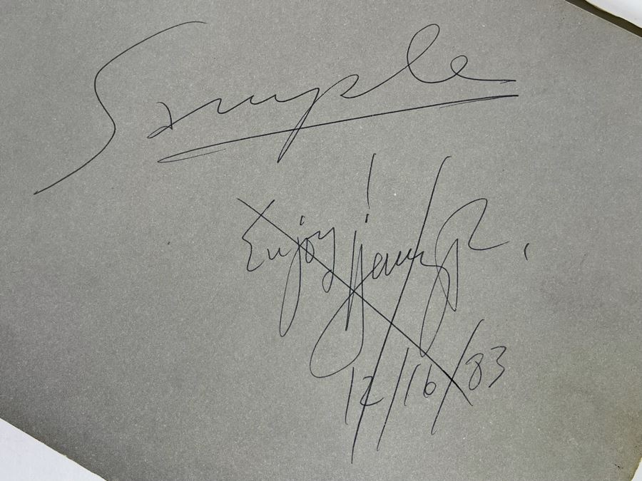 Signed Hardcover Book Mercedes For The Road 1946-1974 The Survivors Series Signed By Harry Rasmussen Binding Needs Repair [Photo 3]