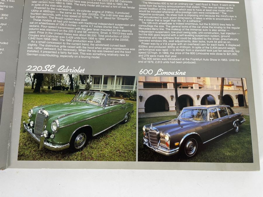 Signed Hardcover Book Mercedes For The Road 1946-1974 The Survivors Series Signed By Harry Rasmussen Binding Needs Repair [Photo 10]