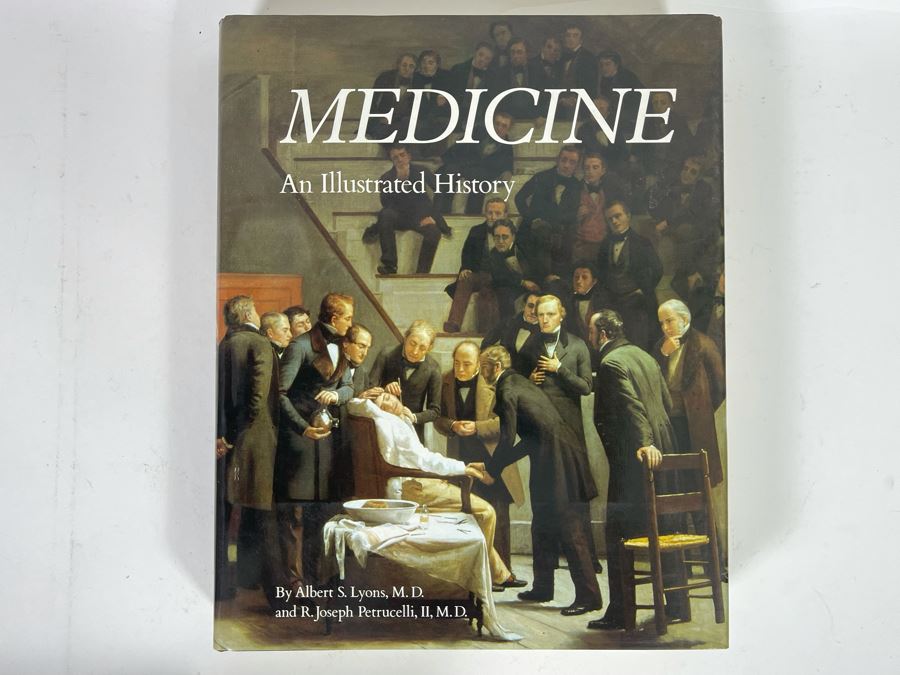 Medicine An Illustrated History By Albert S. Lyons Coffee Table Book [Photo 2]