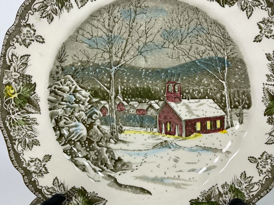 Johnson Bros The Friendly Village (6) 10” Plates And (6) 4.25” Dishes [Photo 5]