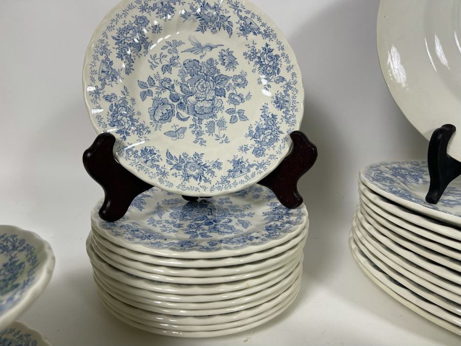 Myott Meakin Oriental Garden China Set Staffordshire, England