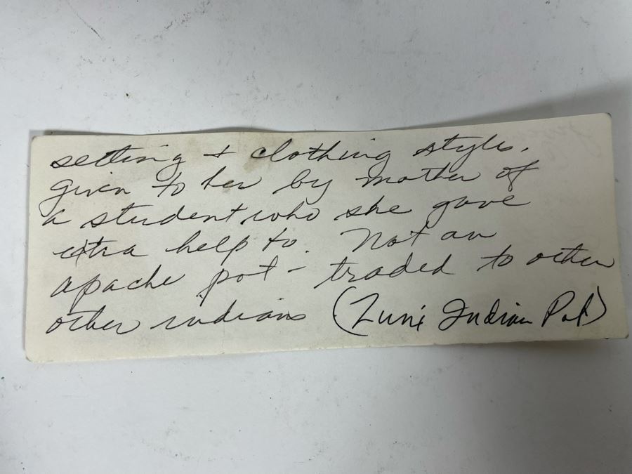 Antique Zuni Native American Frog Pot Featuring Frogs, Butterflies And Birds With Provenance 8W X 7H [Photo 25]