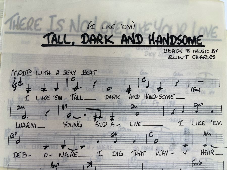 Huge Collection Of Original Hand-Written Sheet Music Musical Compositions By Quint Benedetti [Photo 8]