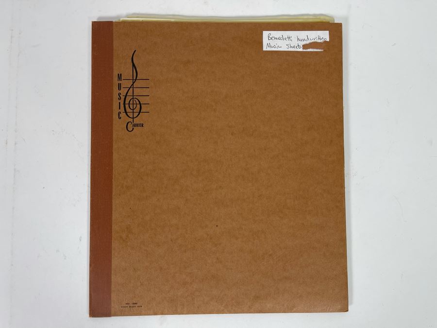 Huge Collection Of Original Hand-Written Sheet Music Musical Compositions By Quint Benedetti [Photo 17]