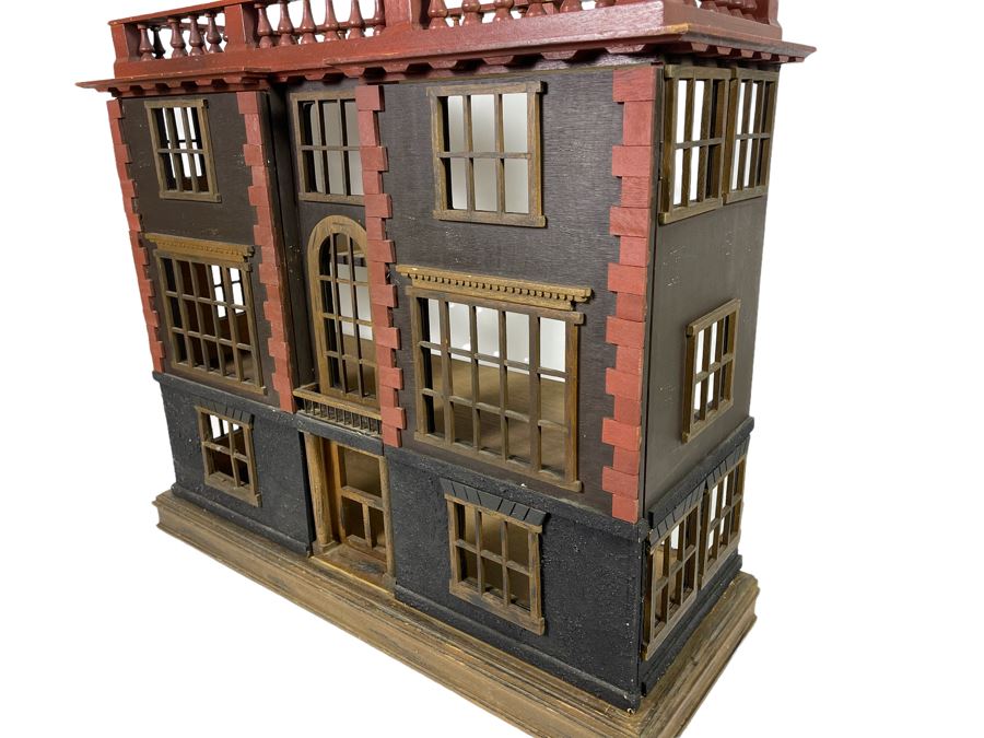 Vintage Handmade Custom Dollhouse 30W X 12D X 26H [Photo 4]