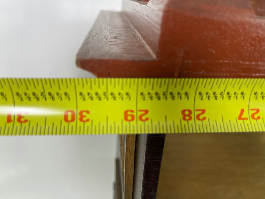 Vintage Handmade Custom Dollhouse 30W X 12D X 26H [Photo 10]