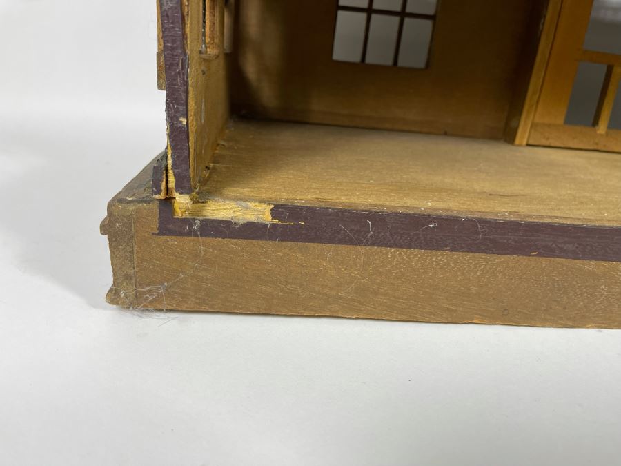 Vintage Handmade Custom Dollhouse 30W X 12D X 26H [Photo 9]