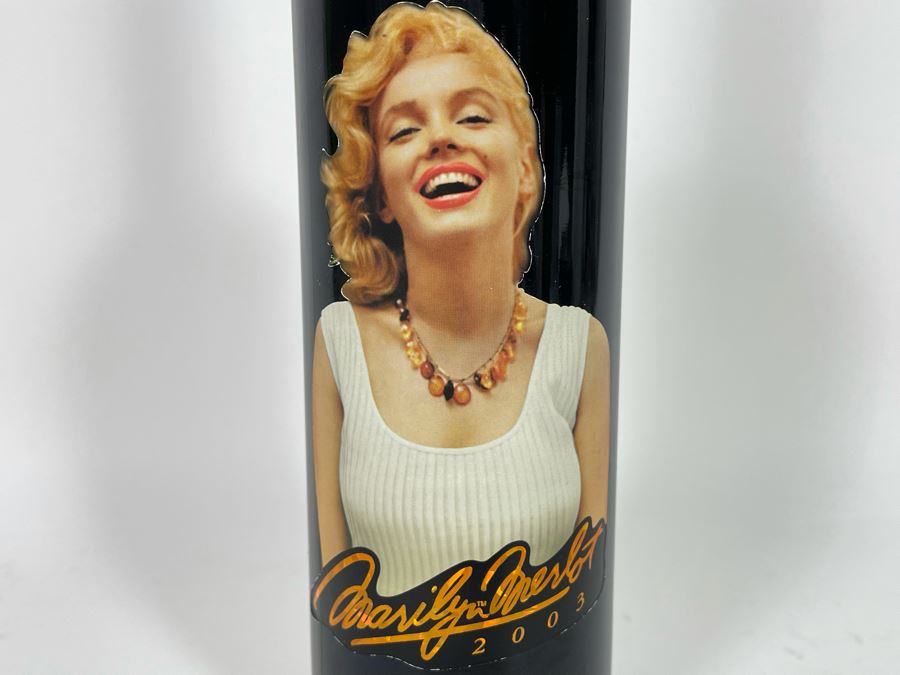 Collectible Marilyn Monroe Merlot 2003 Napa Valley Merlot Wine [Photo 6]
