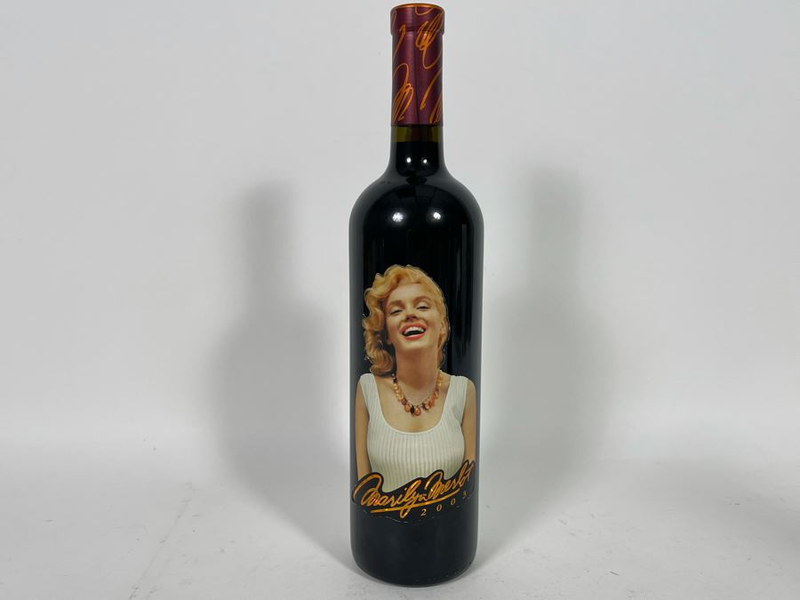 Collectible Marilyn Monroe Merlot 2003 Napa Valley Merlot Wine [Photo 4]