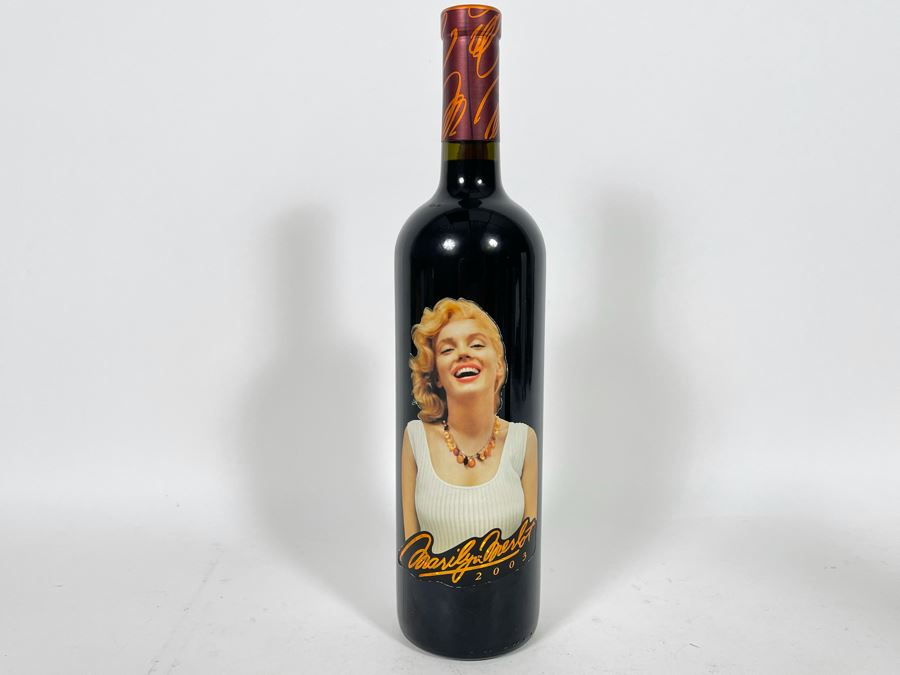 Collectible Marilyn Monroe Merlot 2003 Napa Valley Merlot Wine [Photo 2]