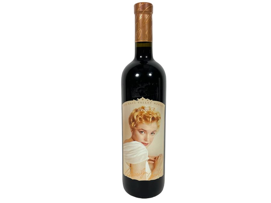 Collectible Marilyn Monroe Merlot 1998 Napa Valley Merlot Wine [Photo 1]