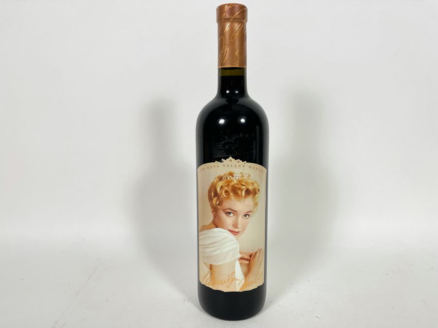 Collectible Marilyn Monroe Merlot 1998 Napa Valley Merlot Wine