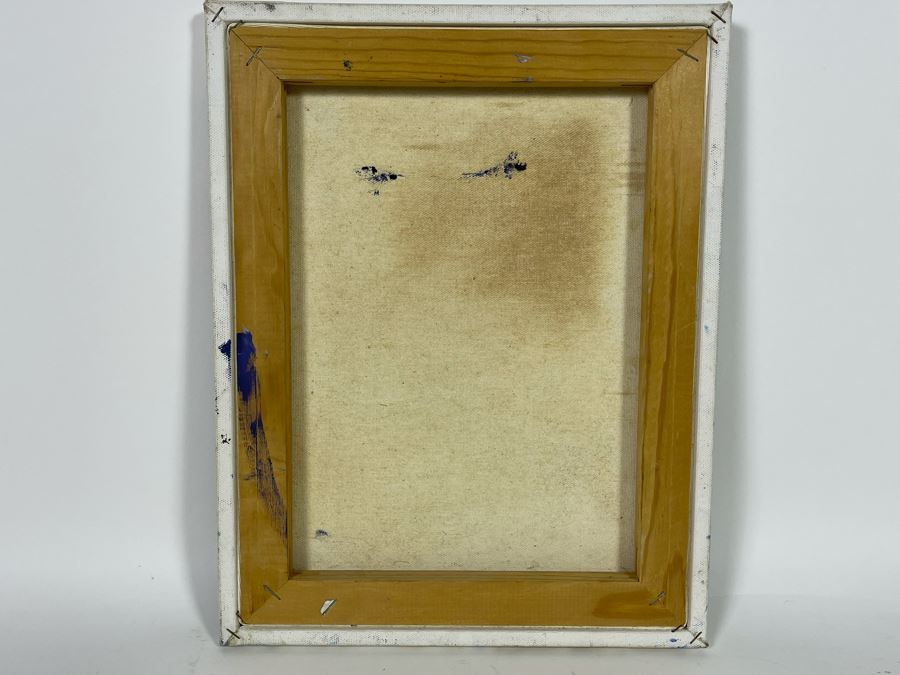 Original Plain Air Painting Of Cardiff Looking Towards Swamis By Glenn R. Francis On Canvas 11 X 14 [Photo 7]