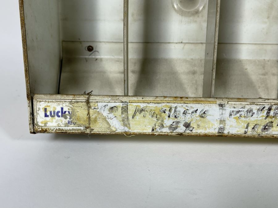 Vintage Metal Cigarette Vending Machine Insert With Camel, Winston, Salem Advertising 32.5W X 27H X 4D [Photo 8]