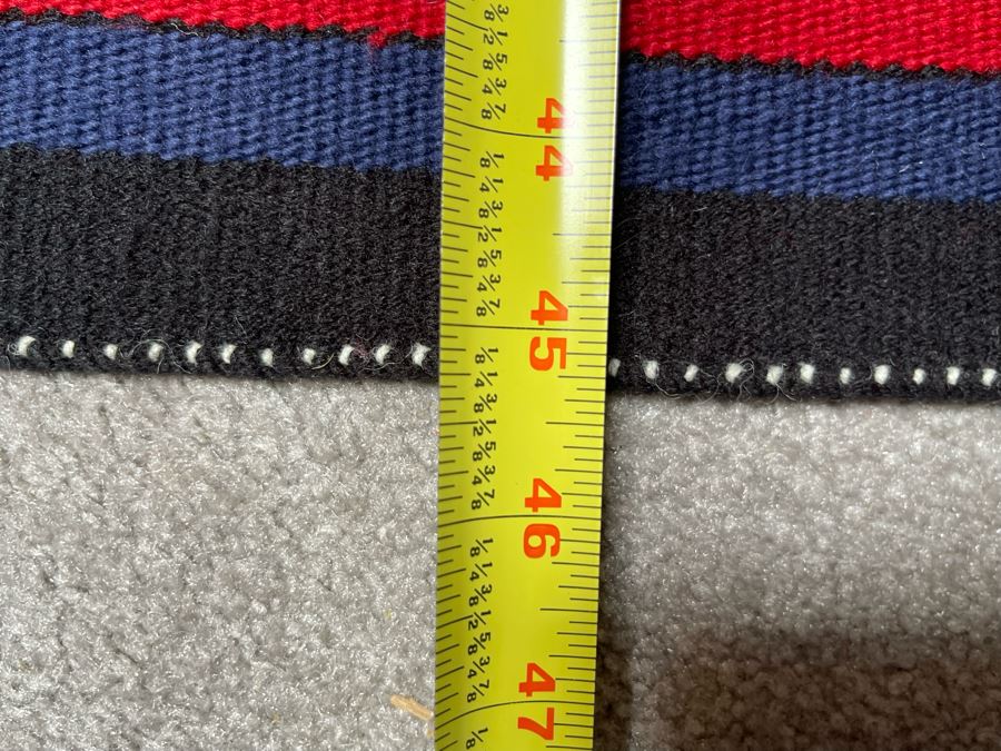 Vintage Native American Navajo Blanket 33 X 45 [Photo 10]