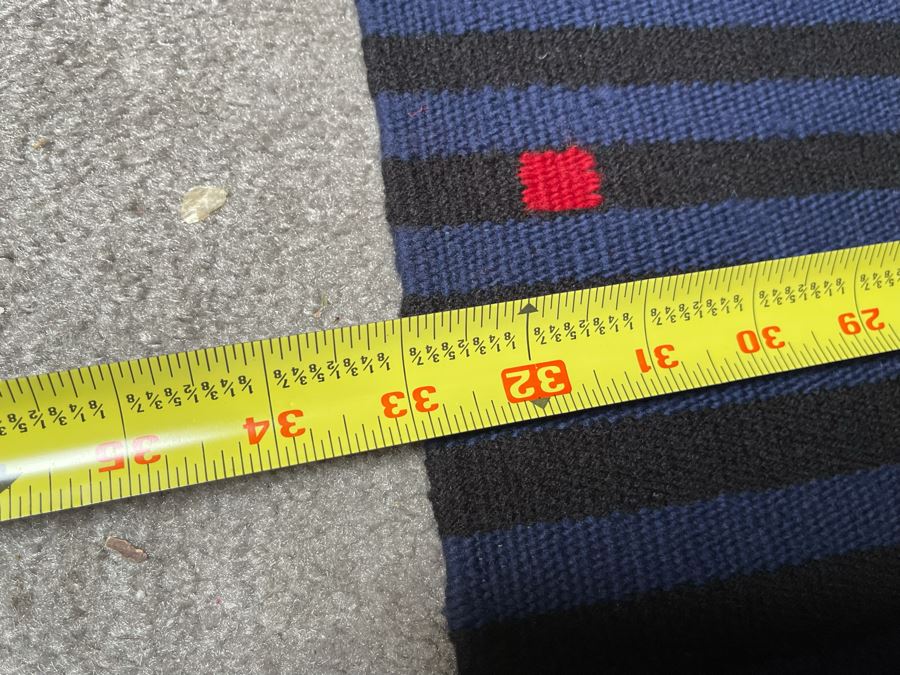 Vintage Native American Navajo Blanket 33 X 45 [Photo 9]