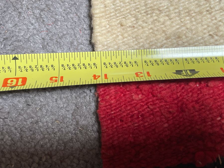 Small Vintage Native American Navajo Weaving Rug Textile 14 X 29 [Photo 7]