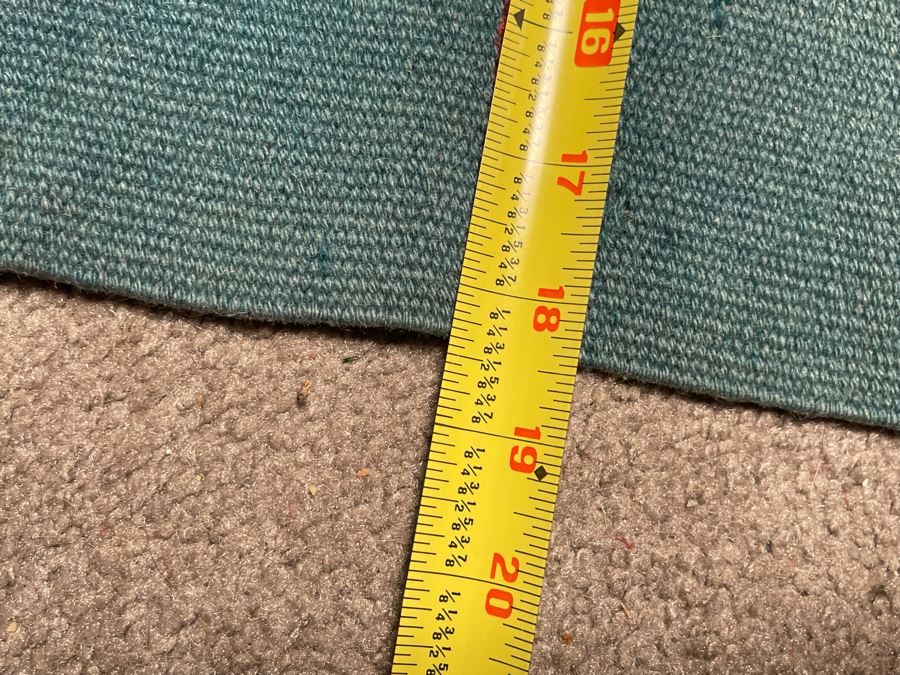 Small Southwest Handwoven Area Rug 18.5 X 38.5 [Photo 5]