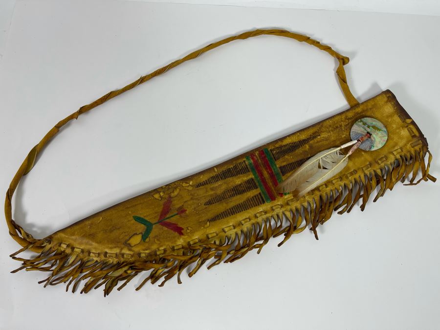 Handmade Leather Decorative Arrow Quiver 22L [Photo 4]