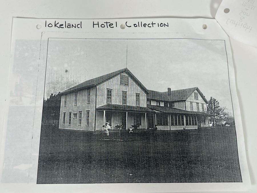 Antique Chehalis Indian Tribe Basketed Bottle From The Tokeland Hotel Collection 14H Retailed $225 [Photo 16]