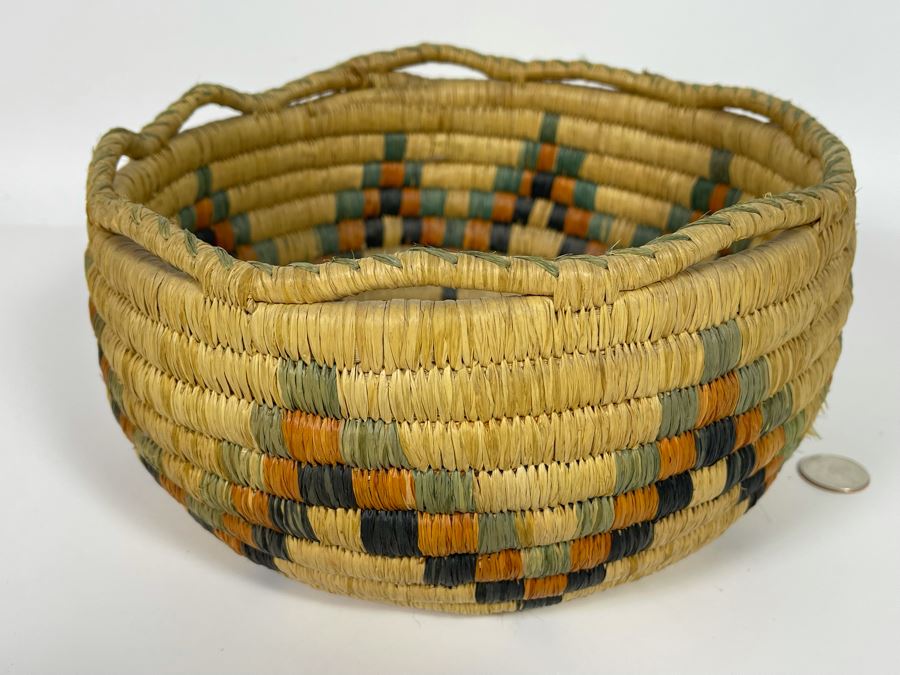 Vintage Native American Indian Basket 9W X 5H [Photo 4]